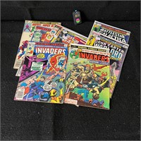 Invaders, Battlestar Galactica + BA Marvel lot