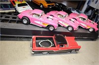 4 Die Cast Cars