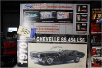 Die Cast Car '70 Chevelle & Display Case