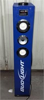 (AS) Bud Light Speaker Tower With 16 Pin IPhone/
