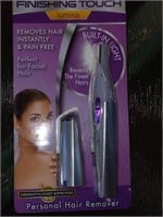 Finishing Touch removes hair instant and Pain