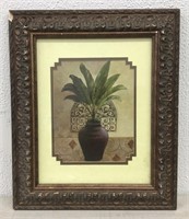 Potted Plant Framed Photo 18.5" x 15.75”
