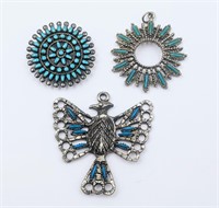 Sterling Silver & Turquoise Jewelry