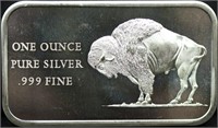 1oz Buffalo Bicentennial silver bar