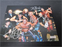 WCW N.W.O. SIGNED 8X10 PHOTO HERITAGE COA