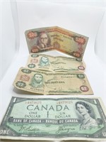 JAMAICA $20.00, (2) $2.00, $1.00 CANADA