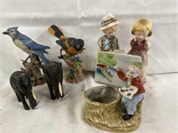Boxed lot of collectible figurines