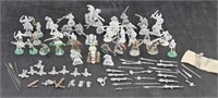 OVER 40 1980'S LEAD MINIATURES BY RAFM -RAL PARTHA