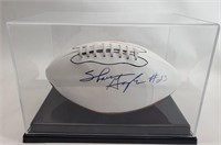 1985 Chicago Bear Autographed Football Shaun Gayle