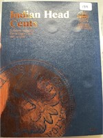 INDIAN HEAD CENTS ALBUM / PARTIAL