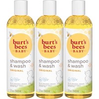 3 pack new  - Burt's Bees Baby Shampoo and Wash Se