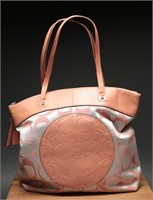 Coach Laura Monogram Tote