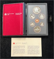 1983 Royal Canadian Mint Double Dollar 7 Coin Set