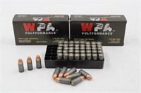 (2X) 50 RDS WPA 9mm Luger 115 GR FMJ Ammunition
