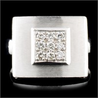 14K Gold 0.20ctw Diamond Ring