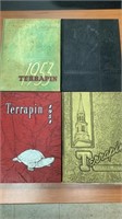 1951-1954 Maryland Terrapin yearbooks