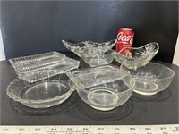 Misc. Glassware Including Mini Pyrex Pie Plate