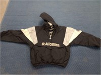 Raiders pullover jacket