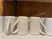 Mugs in box - mixed white and ivory