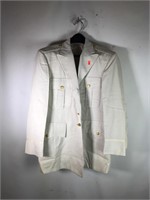 Pair of White Military Jackets and Pants