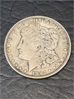 1921 Morgan Silver Dollar D