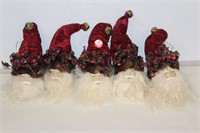 Santa Head Ornaments