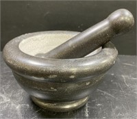 Vintage Marble Mortar w/ Pestle