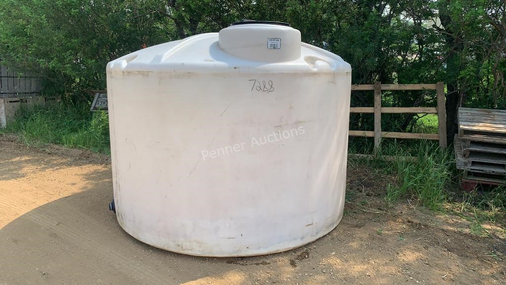 1250 Ga Poly Water Tank