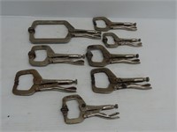 Vise Grip Locking Clamps