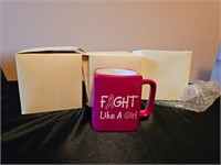 Fight like a girl Mugs