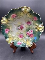 R.S PRUSSIA HAND PAINTED BOWL