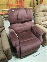 Maroon golden lift chair