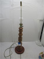wooden table lamp base