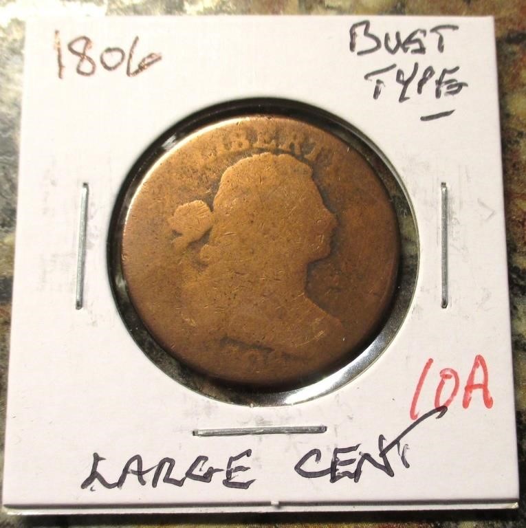 1806 Bust Type Large Cent