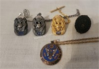 (S2) Lot of U.S. Army Pins & Pendant