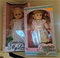 2 Dolls. My Love, 14" Soft Body Doll Especially