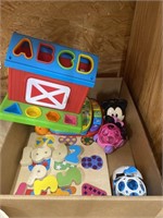 Box w/Children's Toys