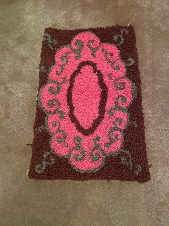 Handmade rug 35x23