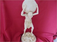 Atlas Resin statue