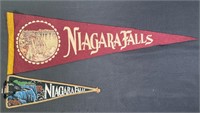 Niagara Falls Souvenir Pennantas (2)