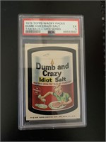 1975 Topps Wacky Packages Dumb & Crazy Salt 13th S