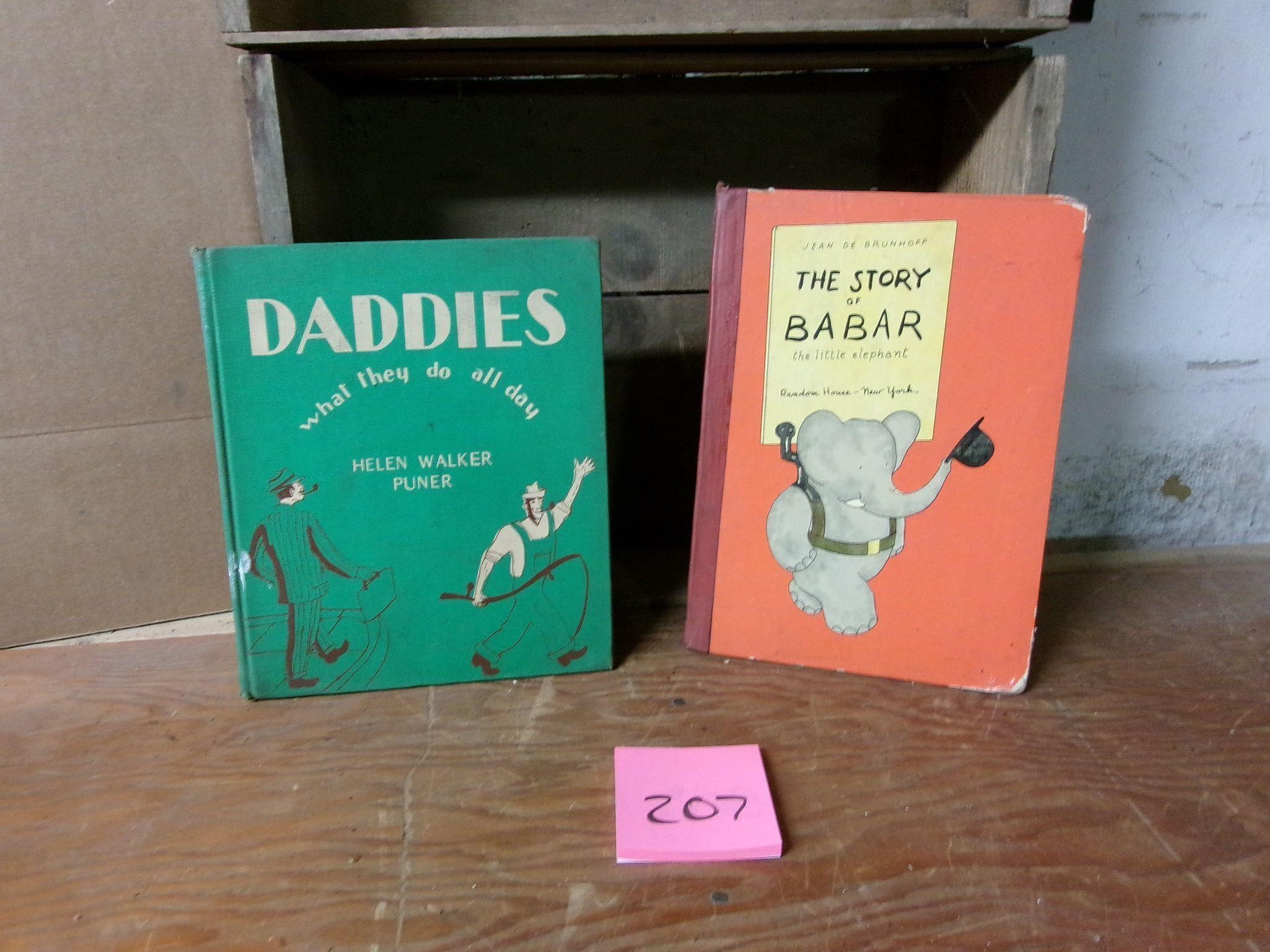 Early copy of Babar the elephant