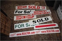 REAL ESTATE SIGNS