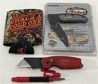 New Fletcher Knife, Milwaukee Box Cutter, & More