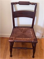 Vintage  Chair Rush seat