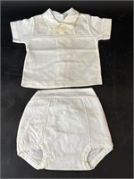 Vintage Doe-Spun Baby Outfit