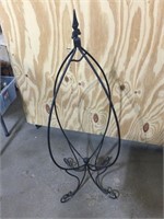 Metal outdoor stand, decoration, 40” tall