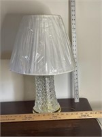Beautiful Vintage Cutglass Lamp