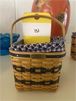 JW miniature Longaberger basket