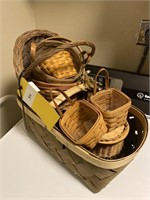 Longaberger baskets plus other styles